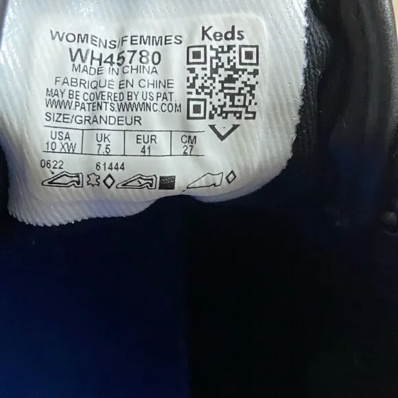 Keds Campion Originales Women’s Black Casual Shoes 10 XW - Picture 10 of 12